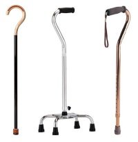 Wide variety of adjustable canes.
